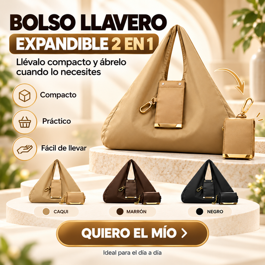 BOLSO LLAVERO EXPANDIBLE 2 EN 1 - BL1